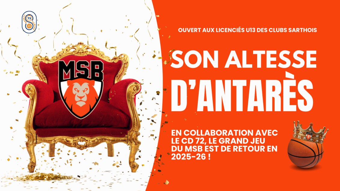 Son Altesse d'Antarès de retour en 2025-2026 !