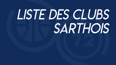 Liste des clubs sarthois