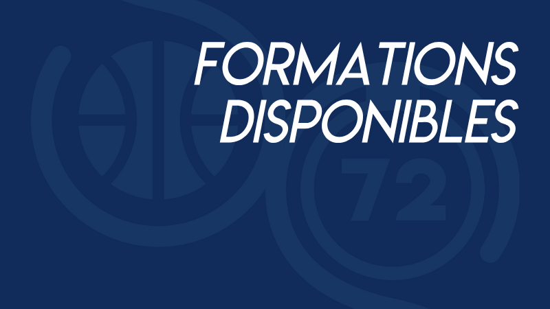 Formations disponibles