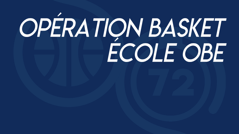 Opération Basket École OBE